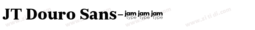 JT Douro Sans字体转换